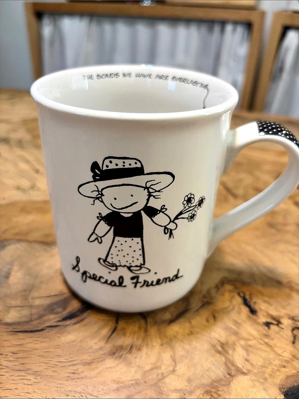 Papel Giftware Children of the Inner Light Special Friend Mug White & Black hold